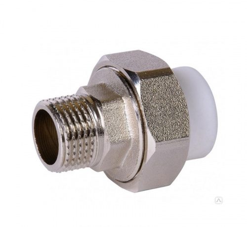 Муфта УСИЛЕННАЯ комбинированная разъемная нар.рез. 20* 1/2 Damento MASTER белый(120 грамм) (60/240) Муфта УСИЛЕННАЯ комбинированная разъемная нар.рез. 20* 1/2 Damento MASTER белый(120 грамм) (60/240)